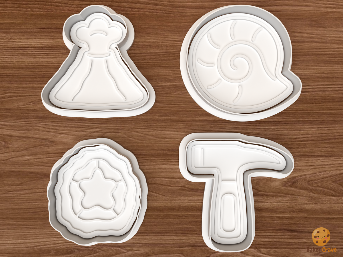 Geology Earth Science Cookie Cutter Set