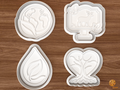 Wildlife Conservation Cookie Cutter Set STL File - 01 set main