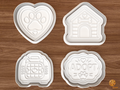 Pet Adoption Cookie Cutter Set STL File - 01 set main
