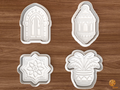 Moroccan Ramadan Cookie Cutter Set STL File - 01 set main