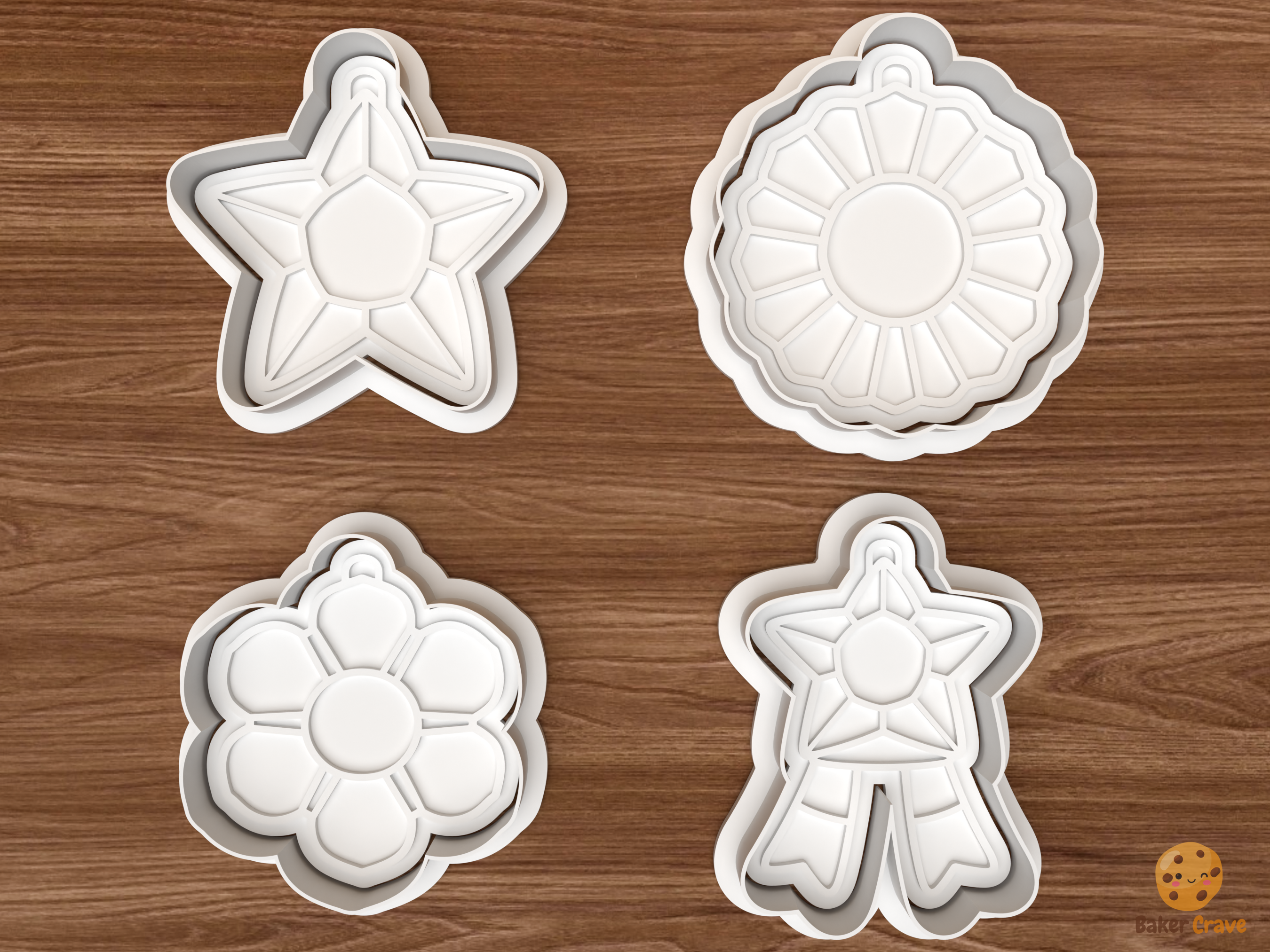 Filipino Parol Christmas Cookie Cutter Set STL File - 01 set main