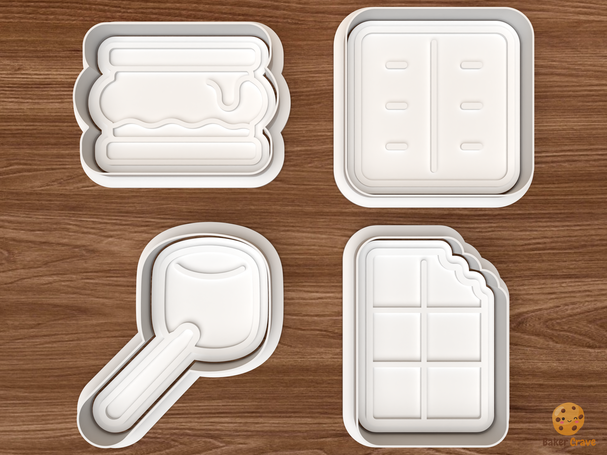 Smores Cookie Cutter Set