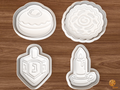 Hanukkah Treats Cookie Cutter Set STL File - 01 set main