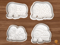 Tio De Nadal Christmas Cookie Cutter Set STL File - 01 set main