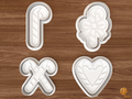 Candy Cane Classics Cookie Cutter Set STL File