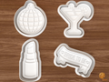 Bachelorette Party Cookie Cutter Set STL File - 01 set main