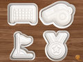 Soccer Match Day Cookie Cutter Set STL File - 01 set main