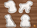 German Shorthaired Pointer Dog Cookie Cutter Set STL File