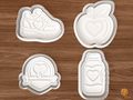 Healthy Heart Cookie Cutter Set STL File - 01 set main