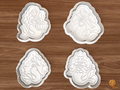 Halloween Sea Witch Mermaid Cookie Cutter Set STL File - 01 set main