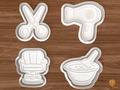 Hair Stylist Salon Cookie Cutter Set STL File - 01 set main