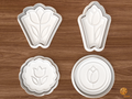 Spring Tulip Platter Cookie Cutter Set STL File