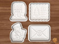 North Pole Mail Cookie Cutter Set STL File