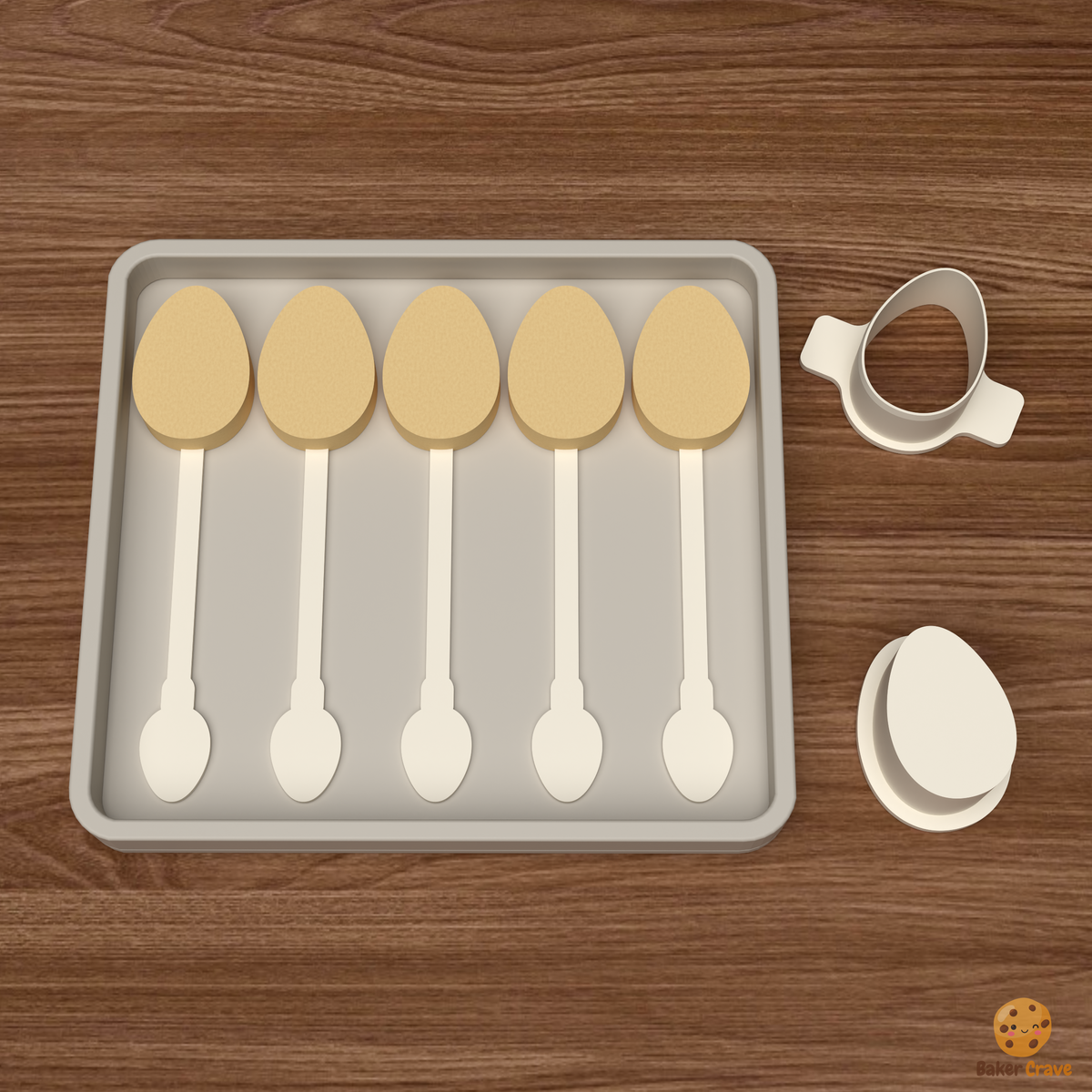 Egg Cake Pop Mold STL File