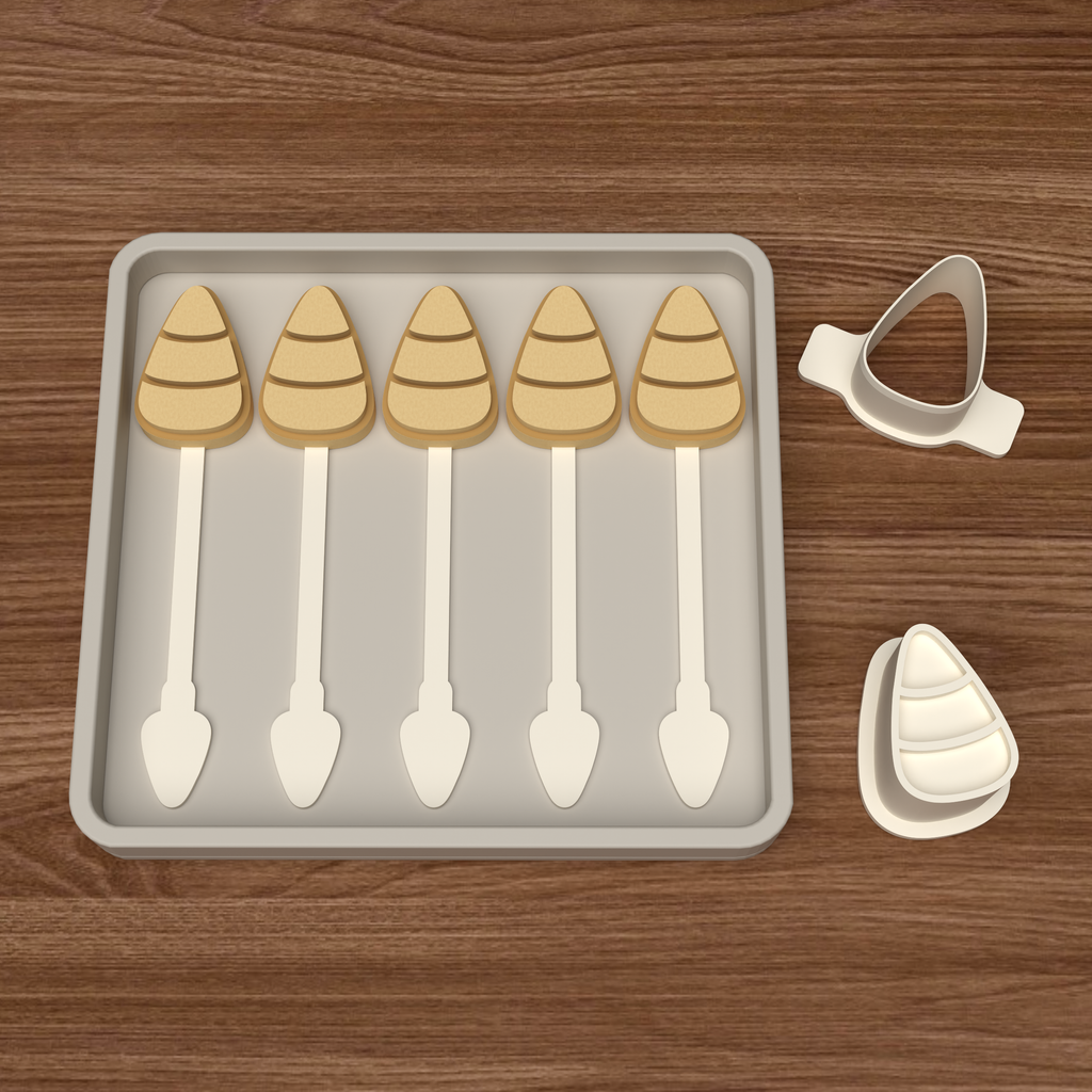 Candy Corn Cake Pop Mold STL File