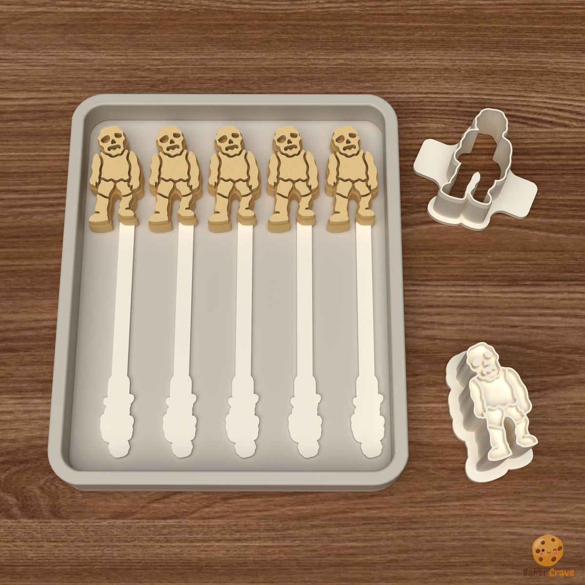 Walking Zombie Cake Pop Mold