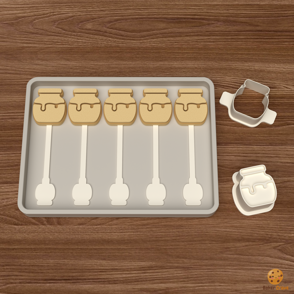 Honey Jar Cake Pop Mold STL File