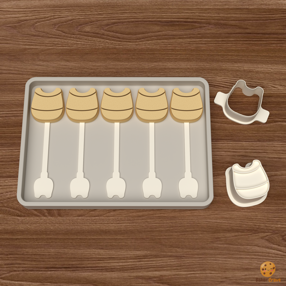 Baby Bib Cake Pop Mold