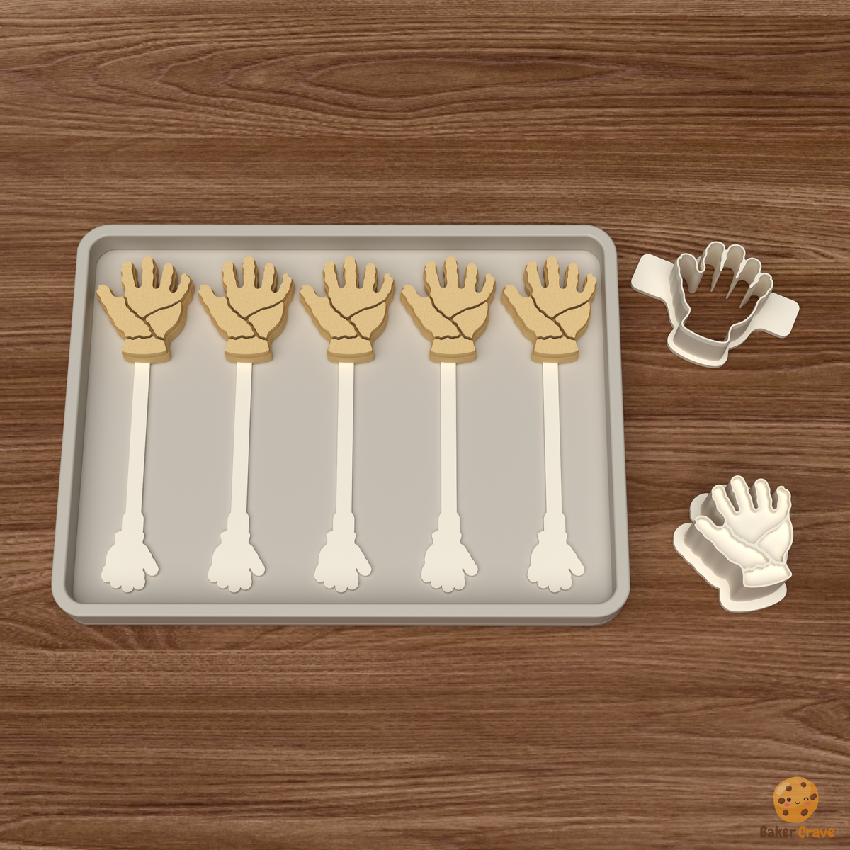 Zombie Hand Cake Pop Mold