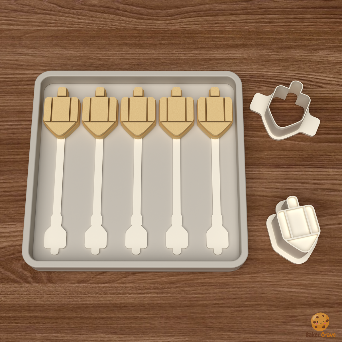Dreidel Cake Pop Mold