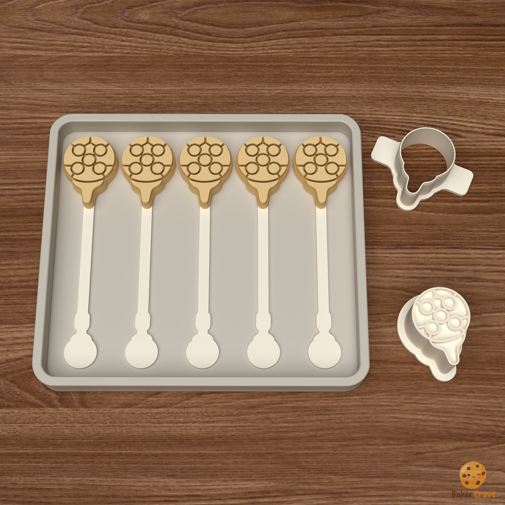 Golf Ball On Tee Cake Pop Mold STL File