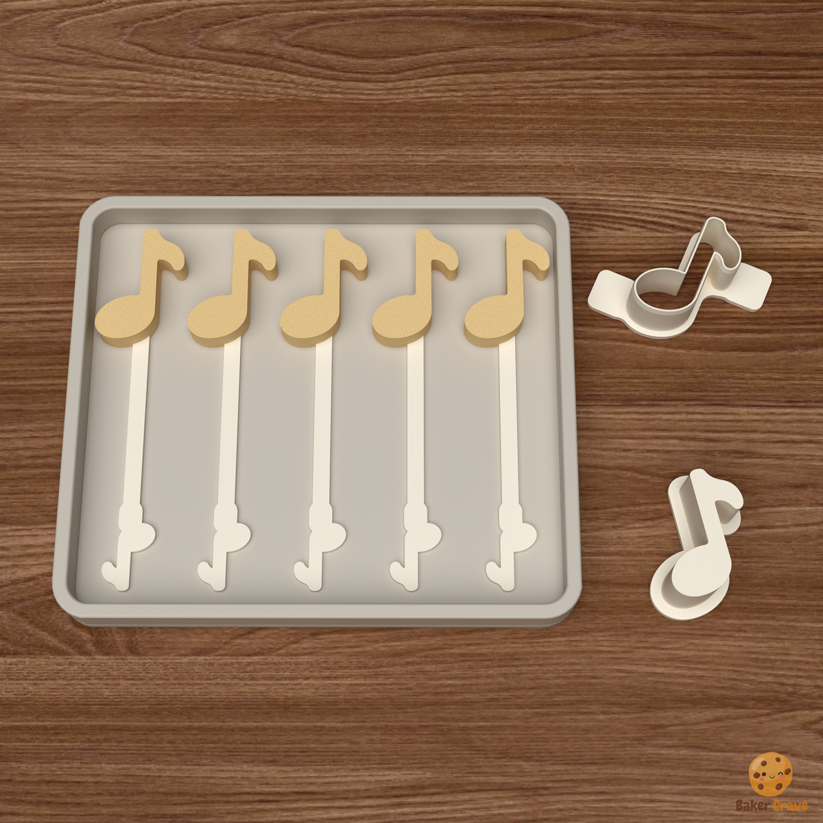 Music Note Cake Pop Mold