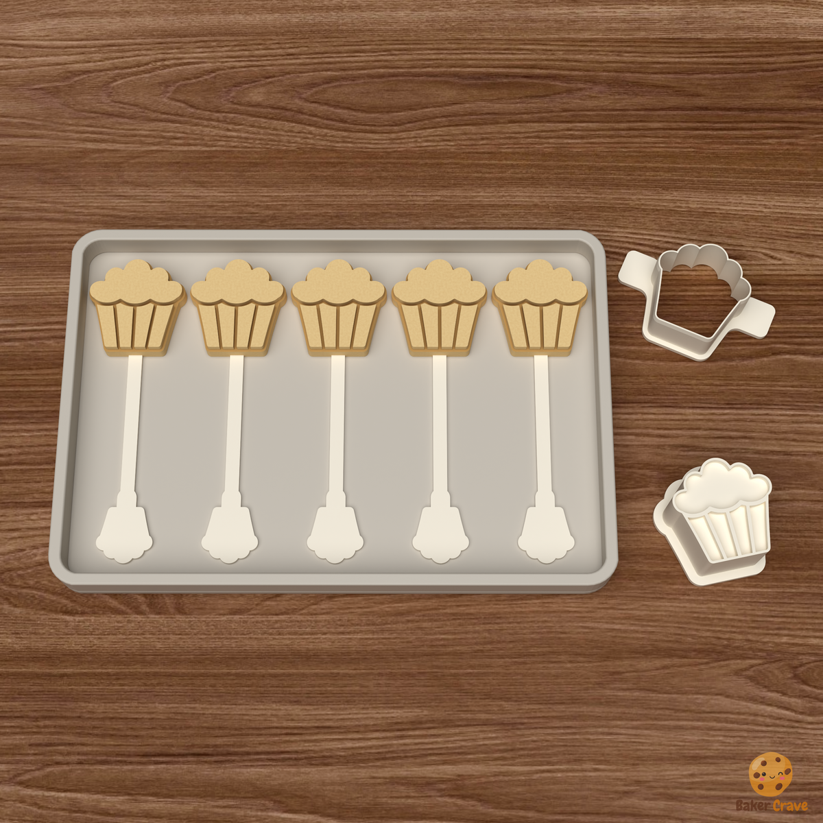 Cupcake Cake Pop Mold STL File
