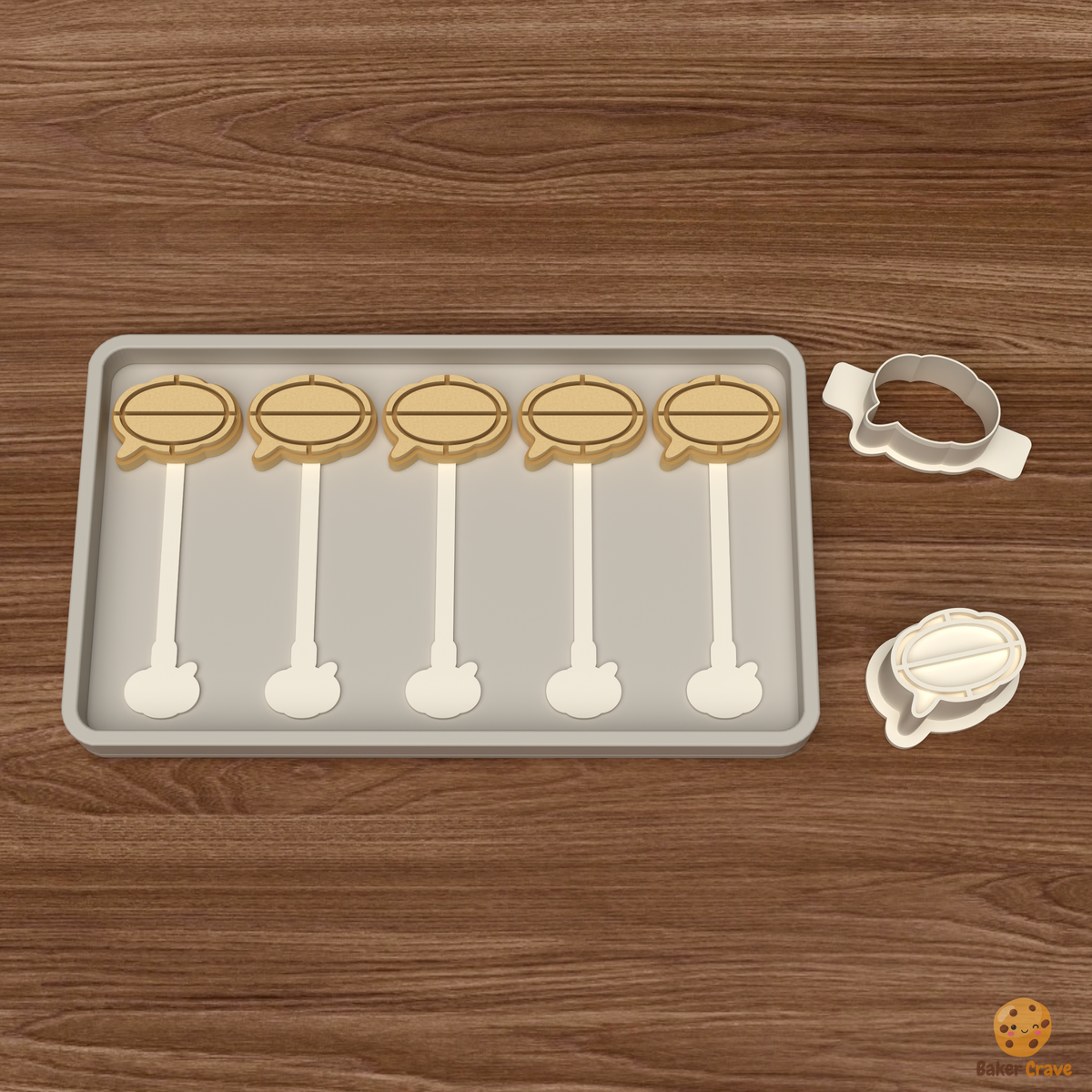 Bah Humbug Speech Bubble Cake Pop Mold