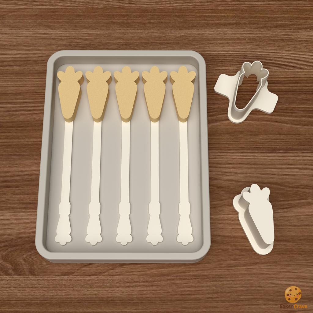 Carrot Cake Pop Mold STL File