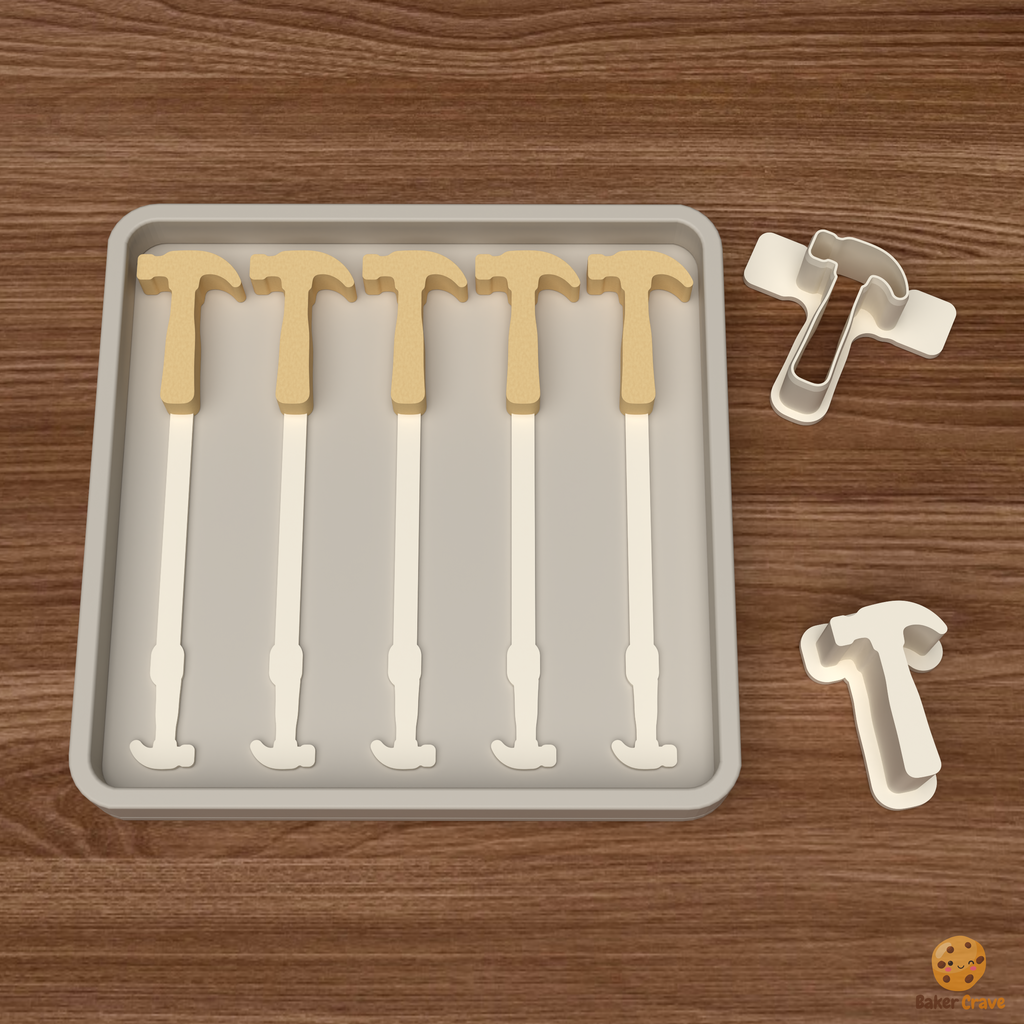 Claw Hammer Cake Pop Mold STL File