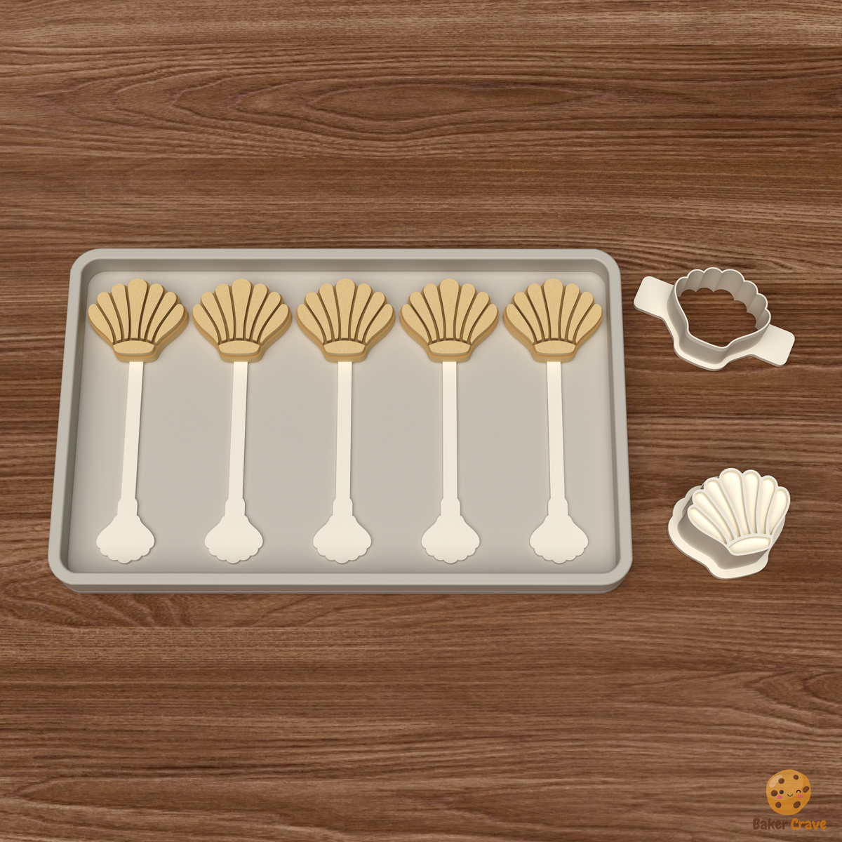 Scallop Seashell Cake Pop Mold