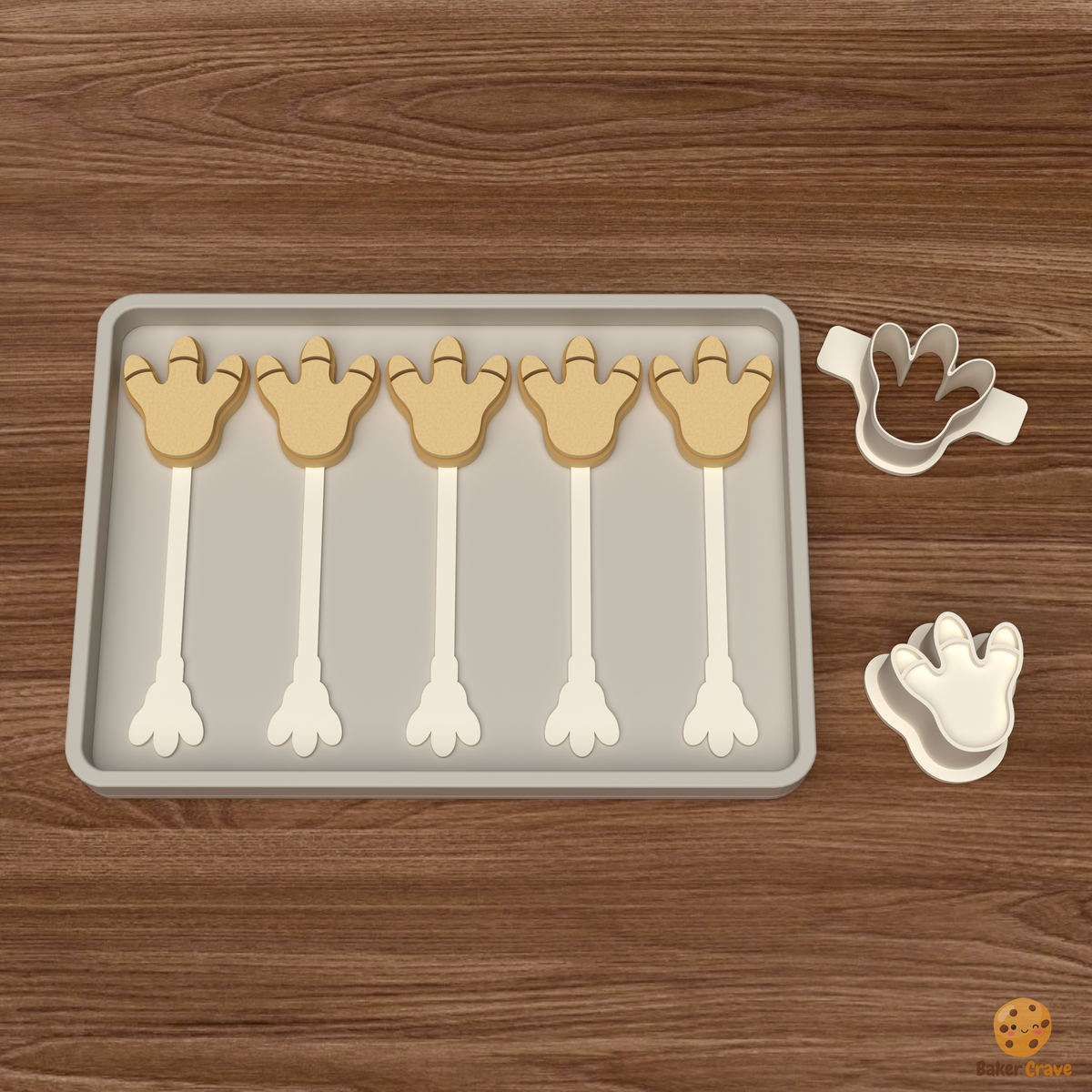 Dinosaur Footprint Cake Pop Mold
