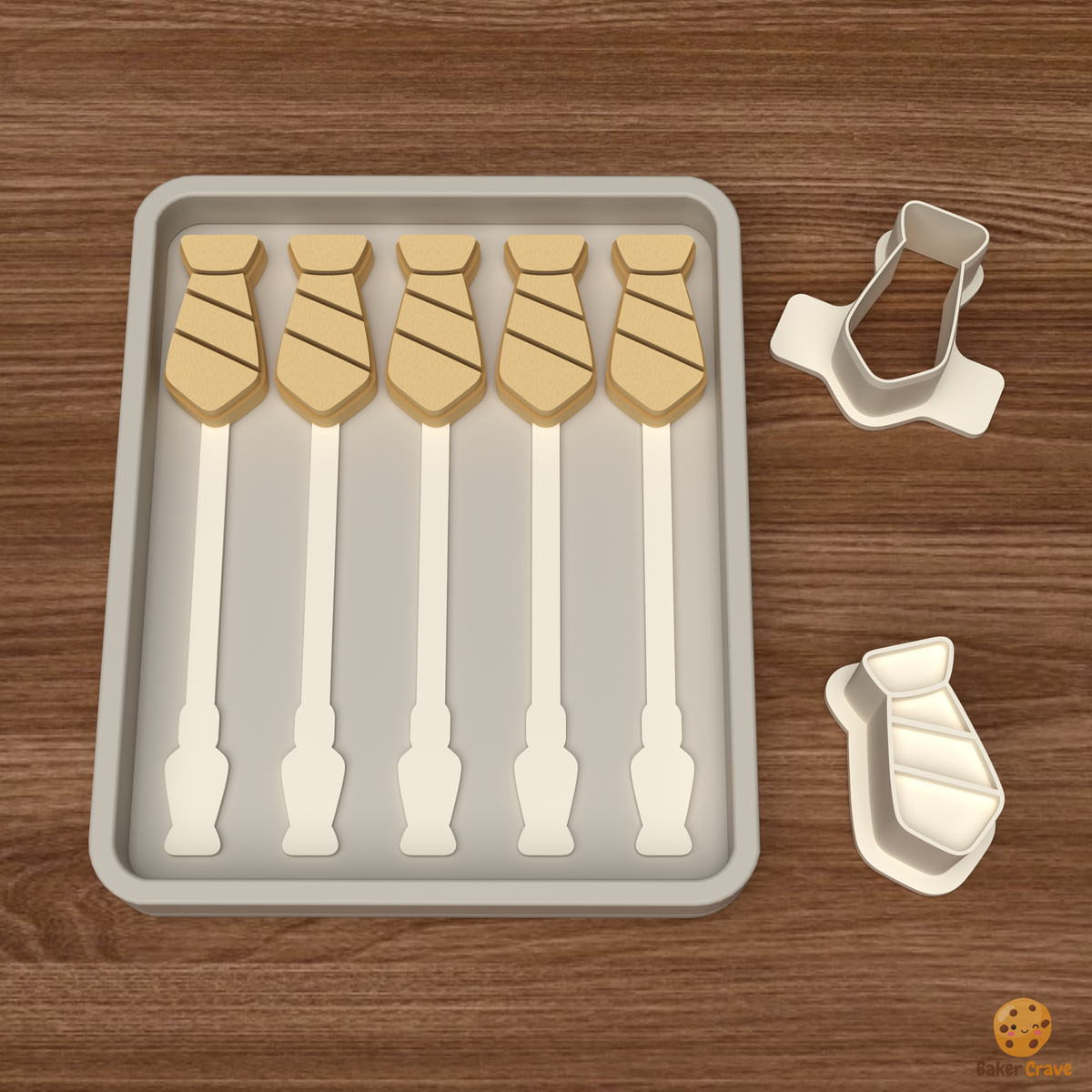 Necktie Cake Pop Mold