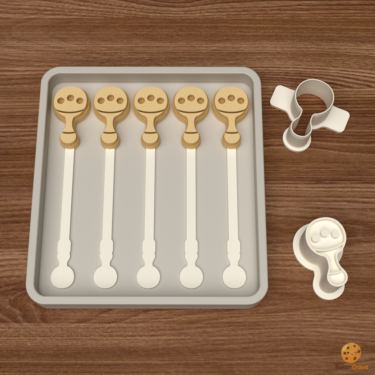 Baby Rattle Cake Pop Mold