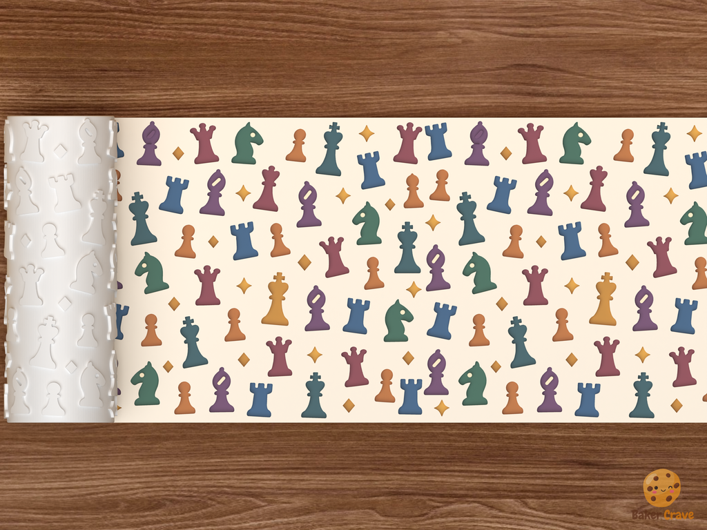 Chess Club Textured Roller STL File