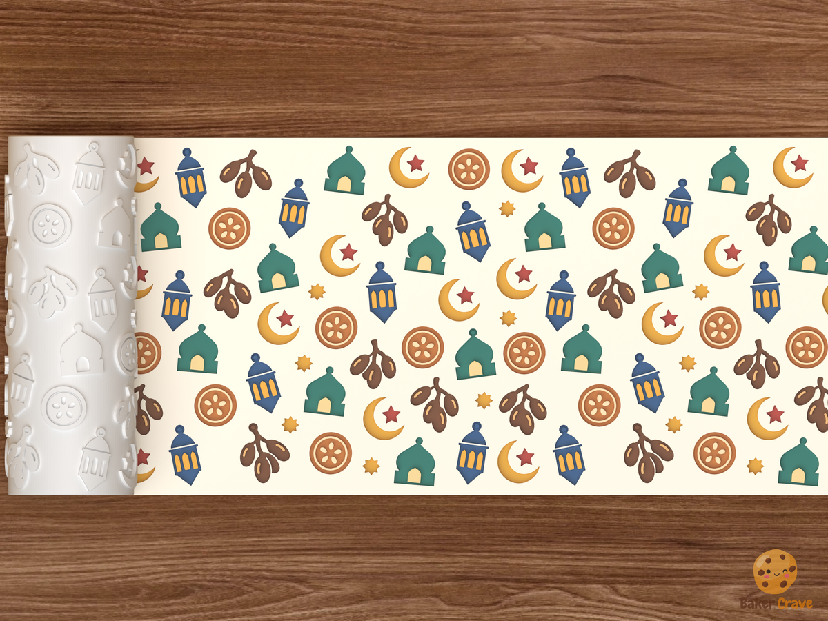 Ramadan Eid Textured Roller