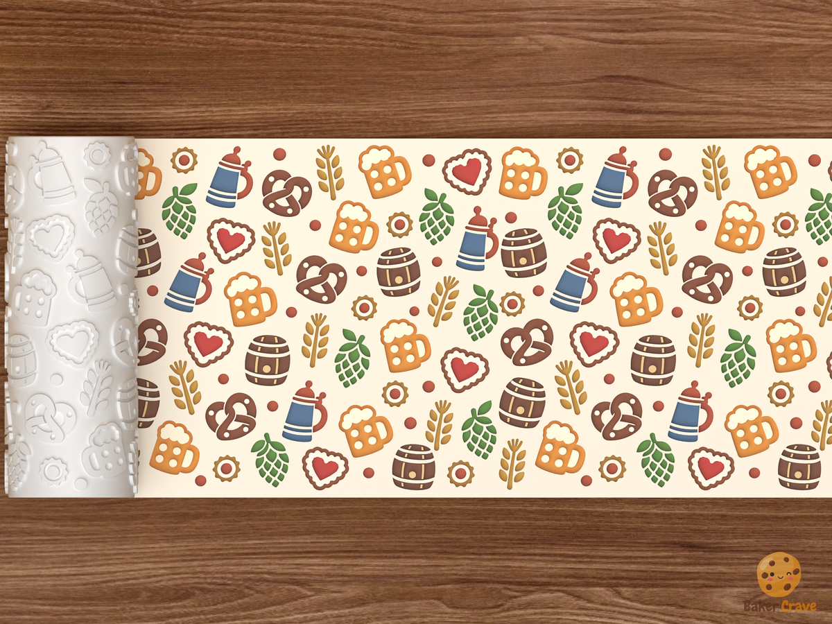 Beer Pretzel Brewhouse Textured Roller