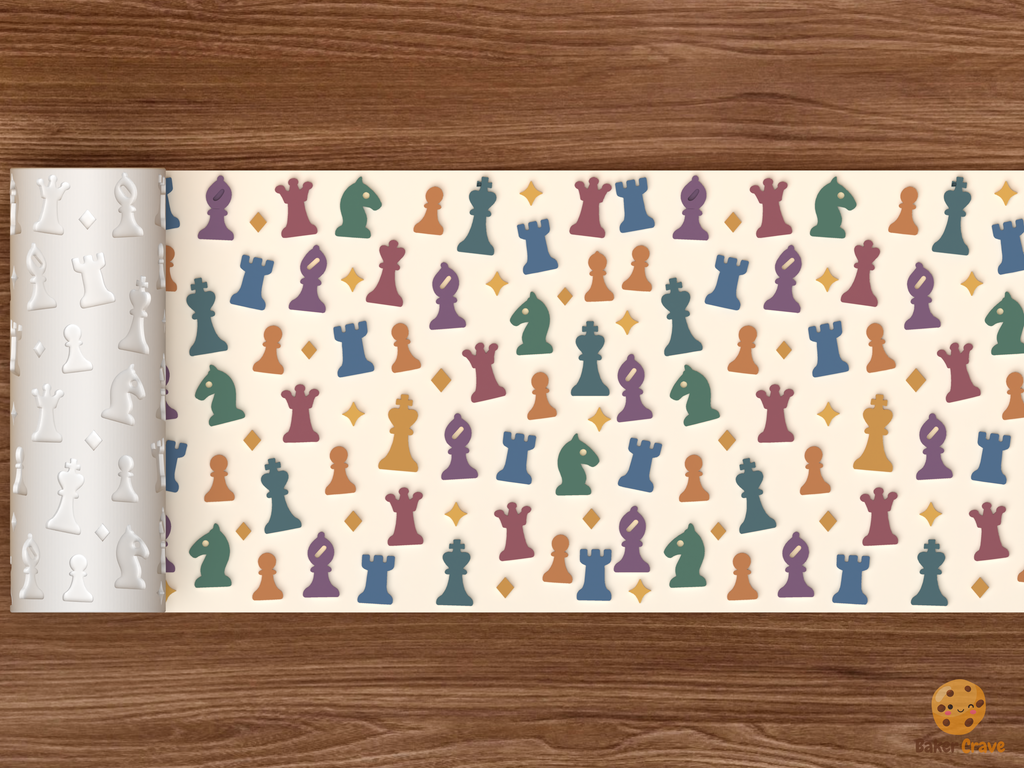Chess Club Textured Roller STL File