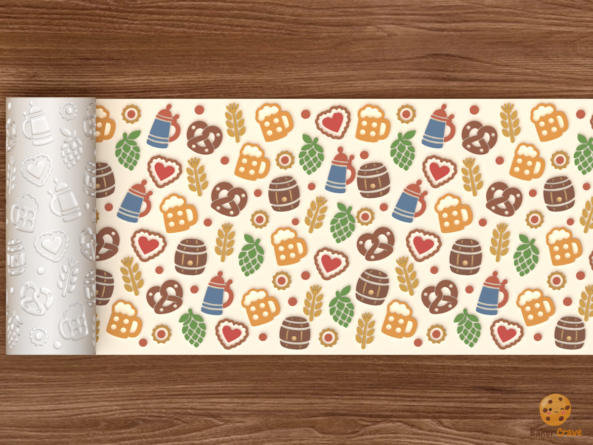 Beer Pretzel Brewhouse Textured Roller