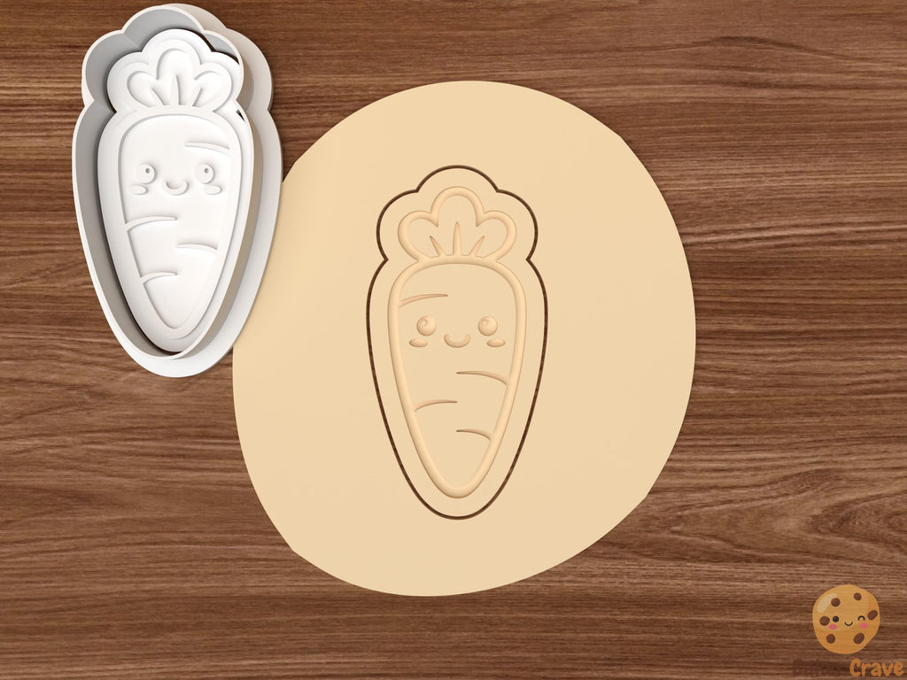 Easter Carrot Cookie Cutter Set STL File