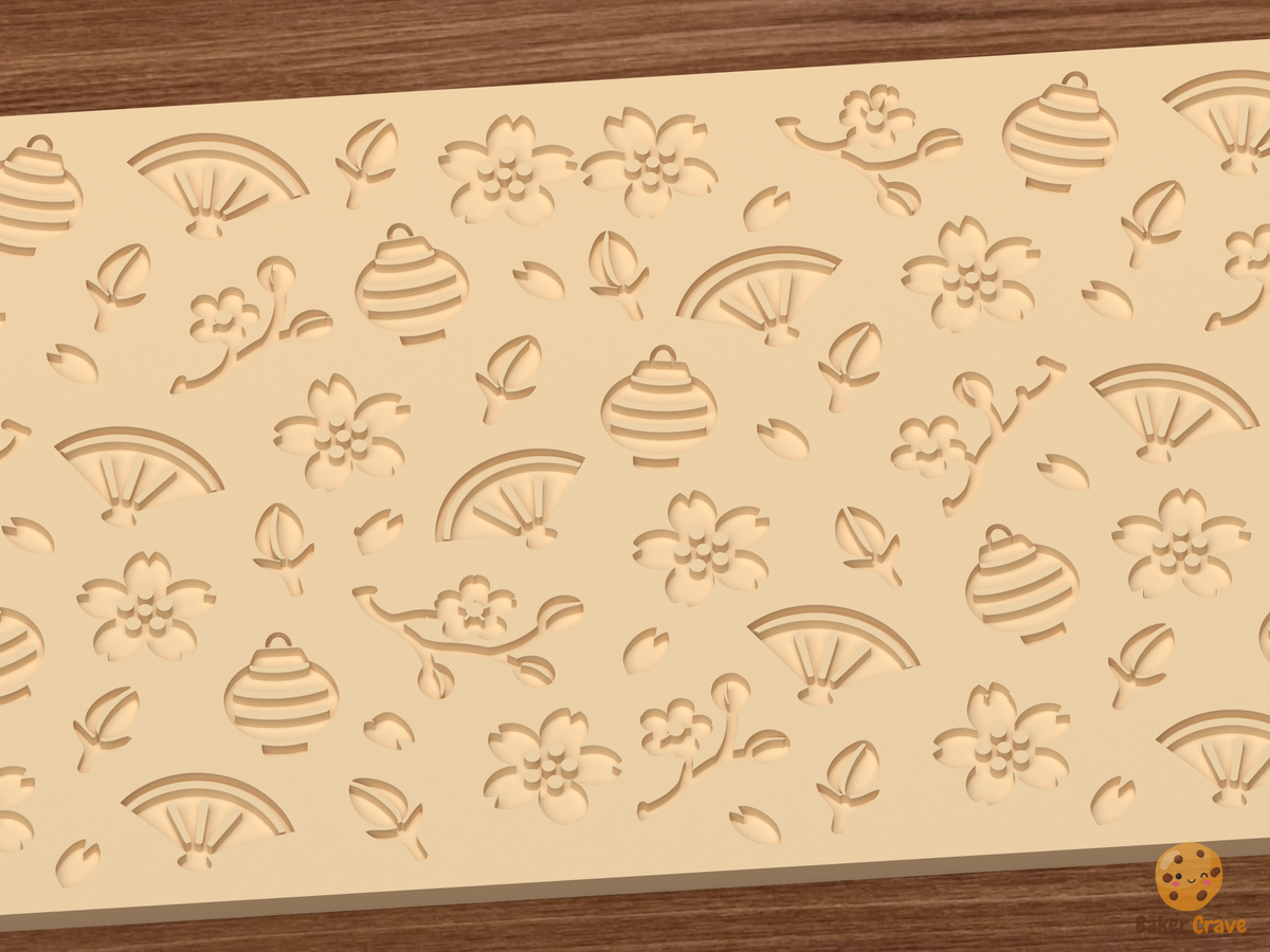 Sakura Hanami Textured Roller