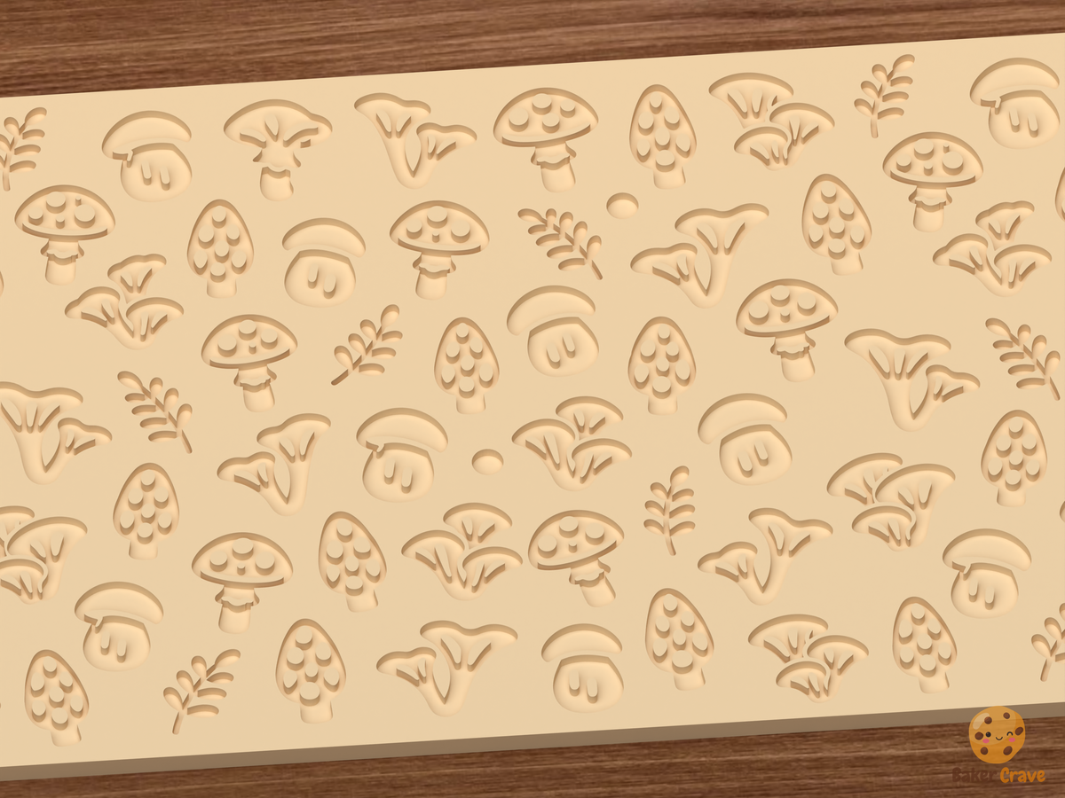 Mushroom Forager Textured Roller
