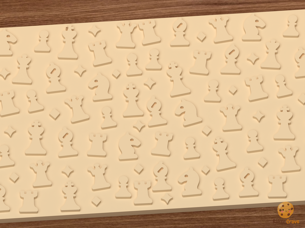 Chess Club Textured Roller STL File