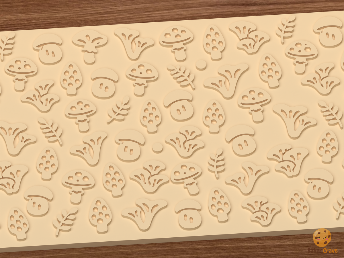 Mushroom Forager Textured Roller