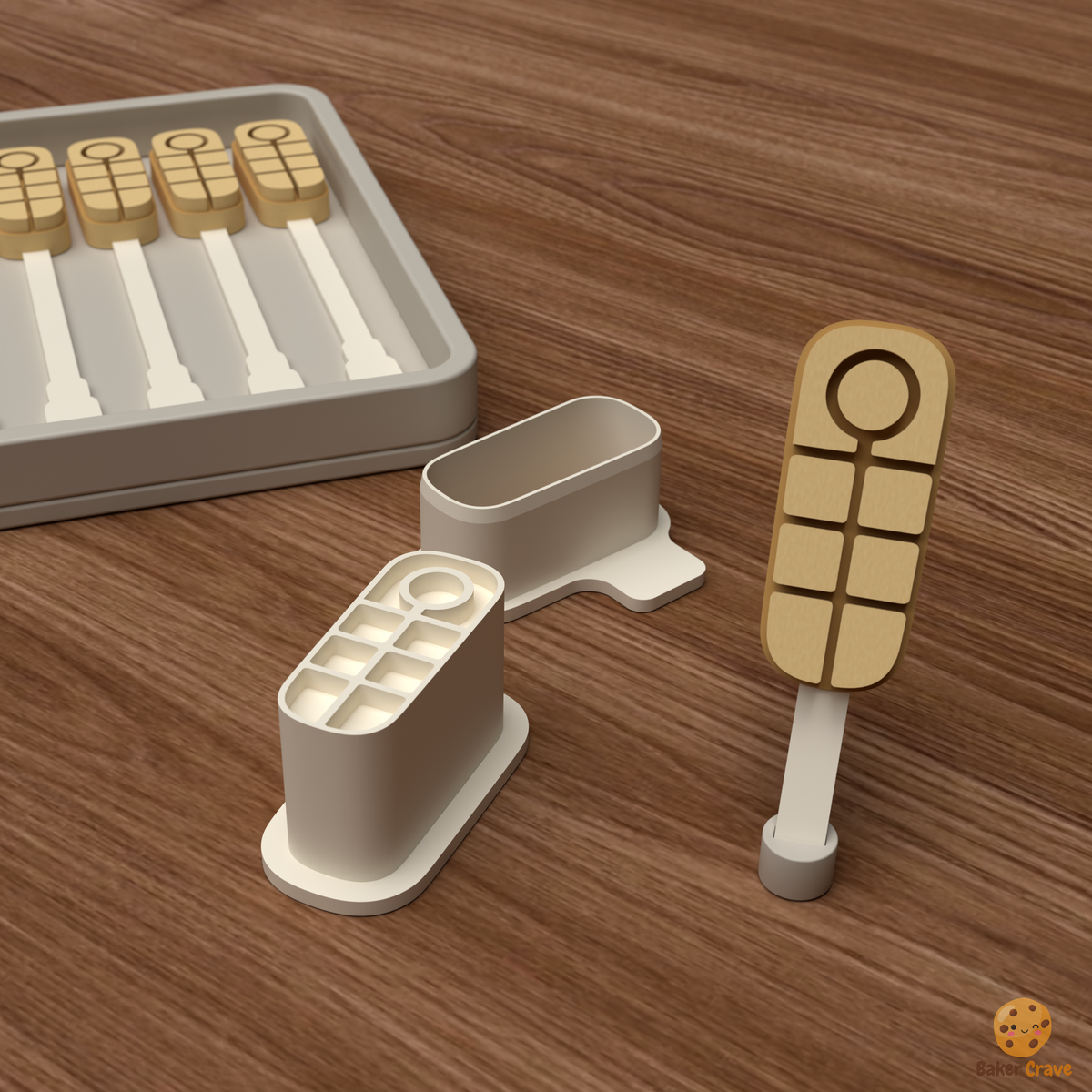 TV Remote Control Cake Pop Mold STL File