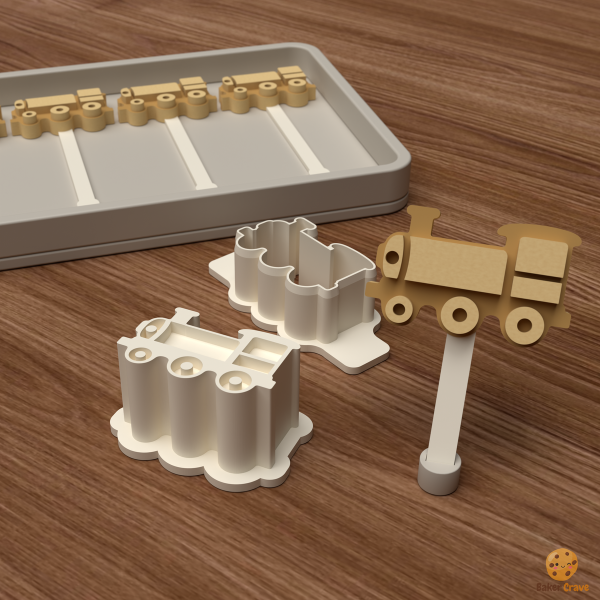 Train Cake Pop Mold