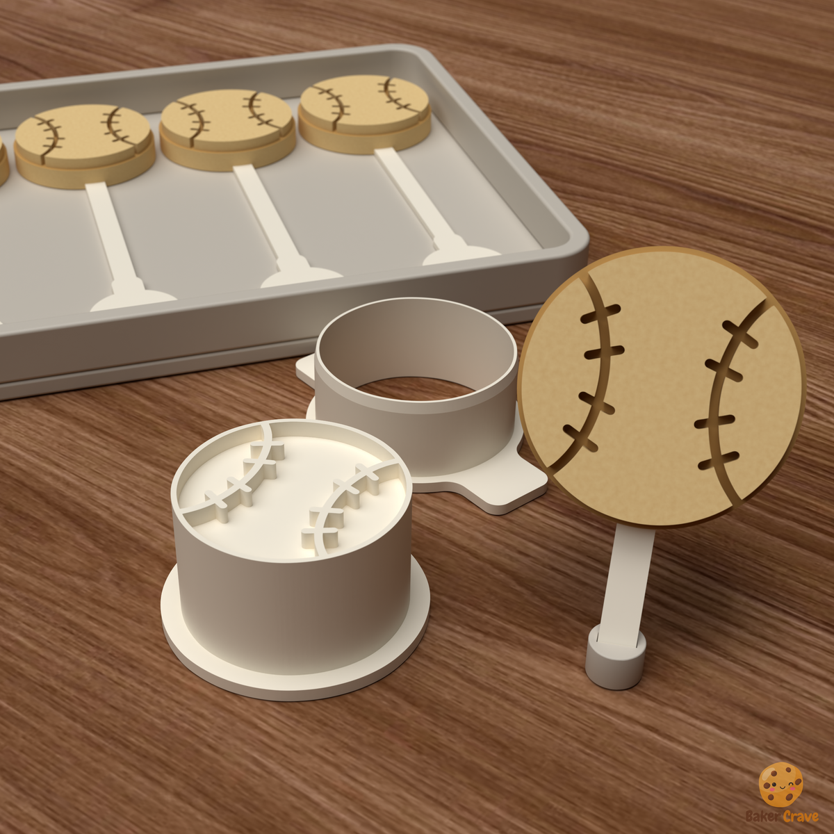 Baseball Cake Pop Mold