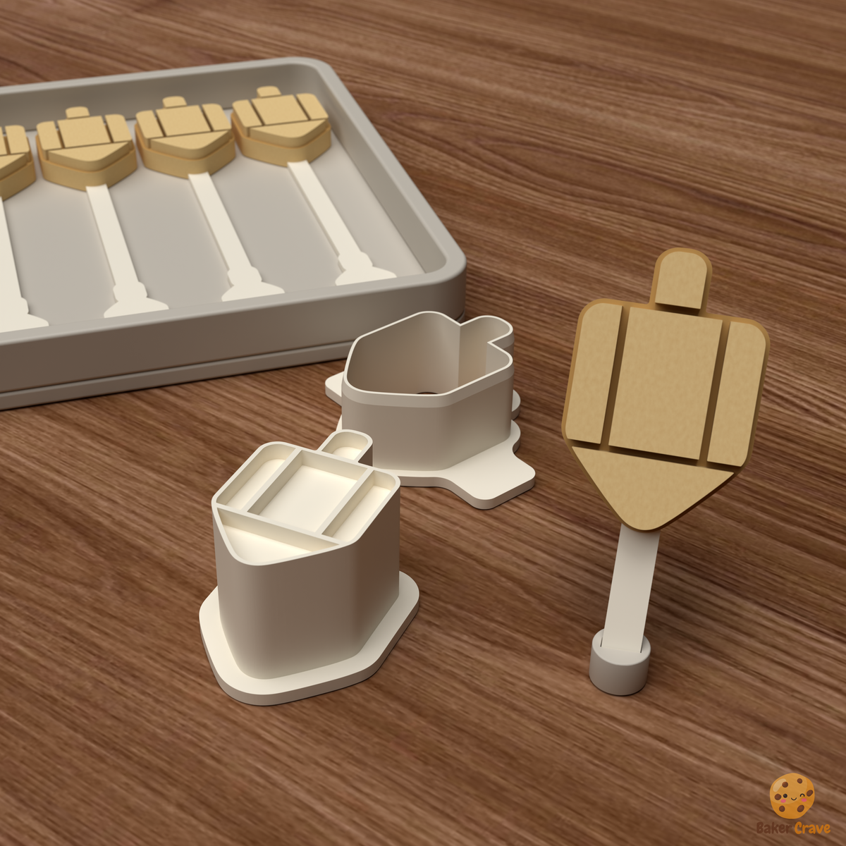 Dreidel Cake Pop Mold
