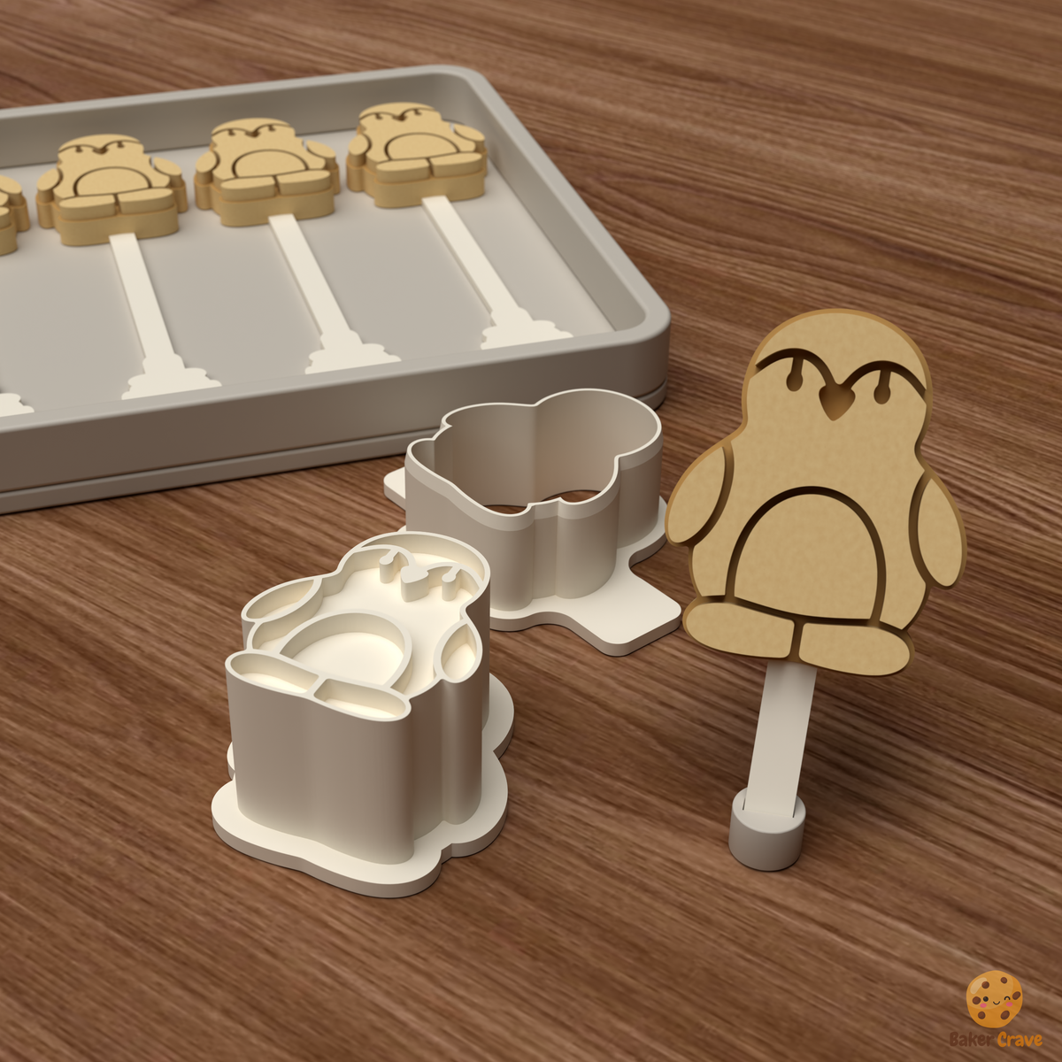 Penguin Cake Pop Mold