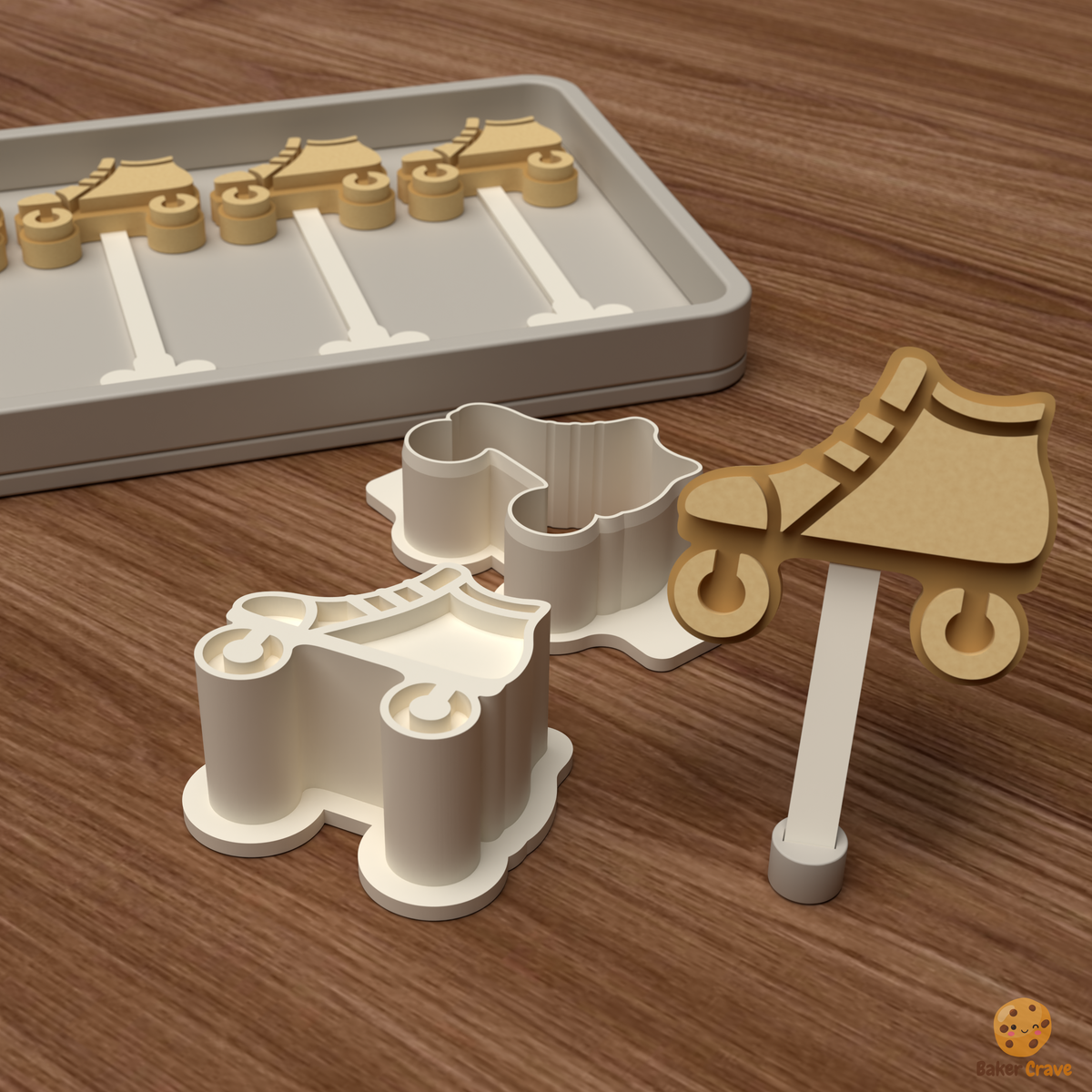 Skate Cake Pop Mold